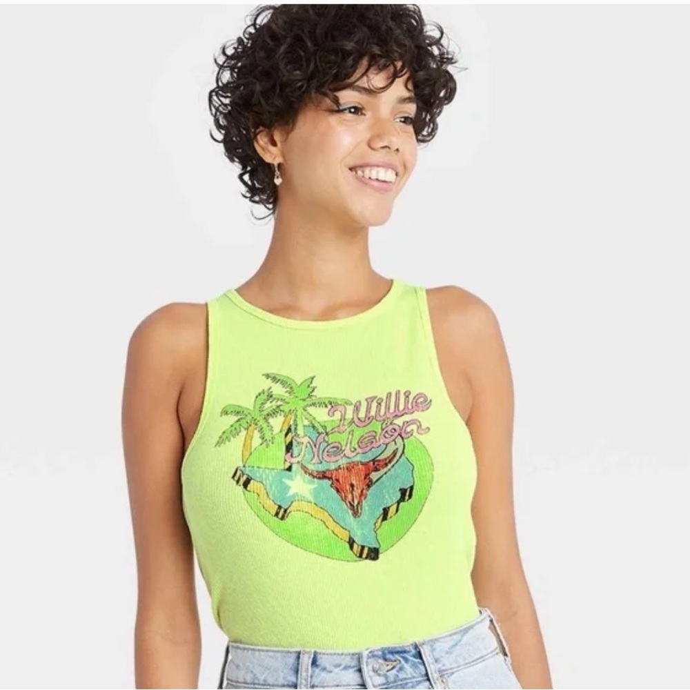 Willie Nelson Ribbed Tank